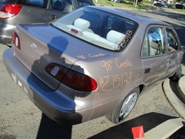 1998 TOYOTA COROLLA CE BEIGE 1.8L AT Z15123